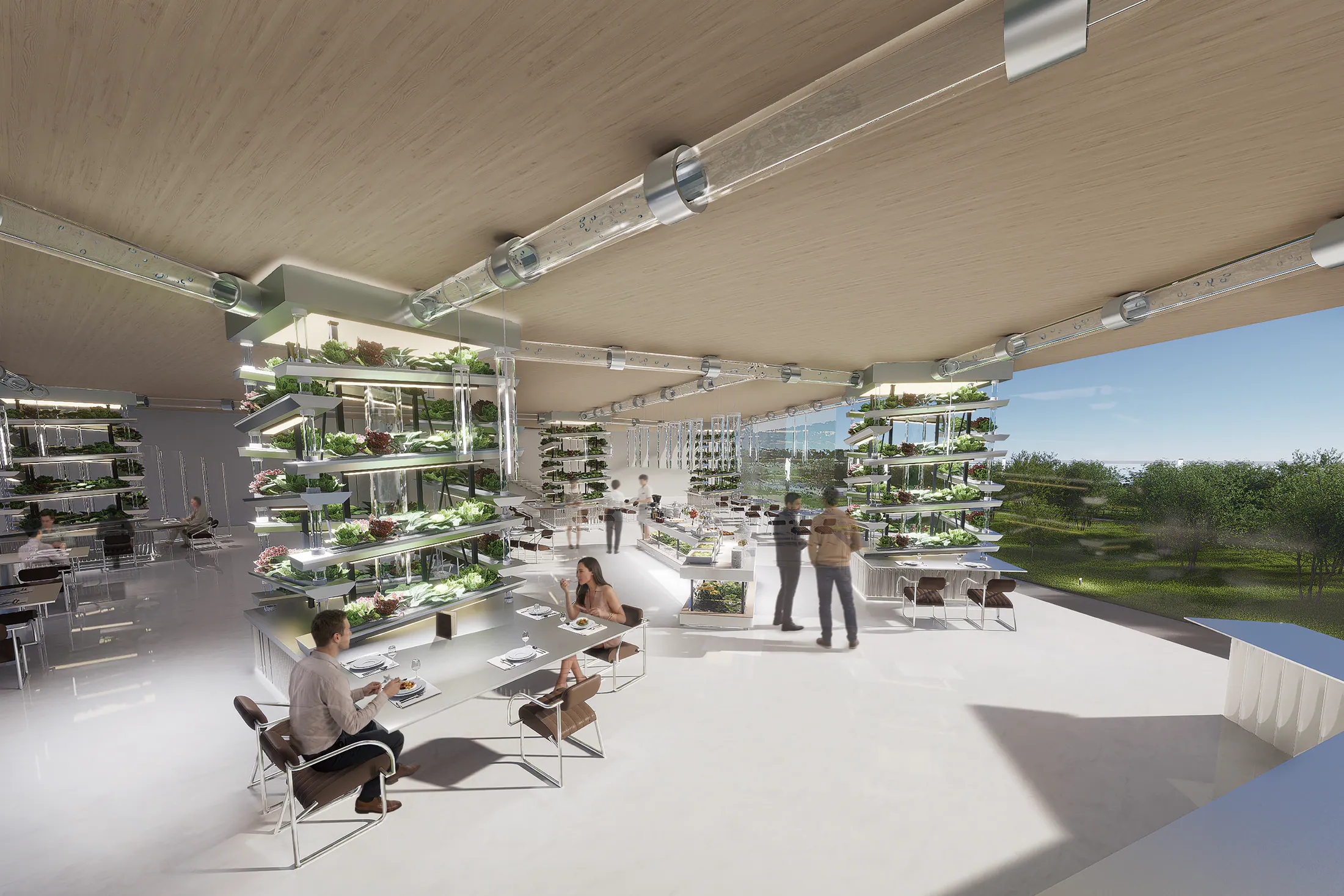 ECO BLUE NODE — ALL DAY DINING