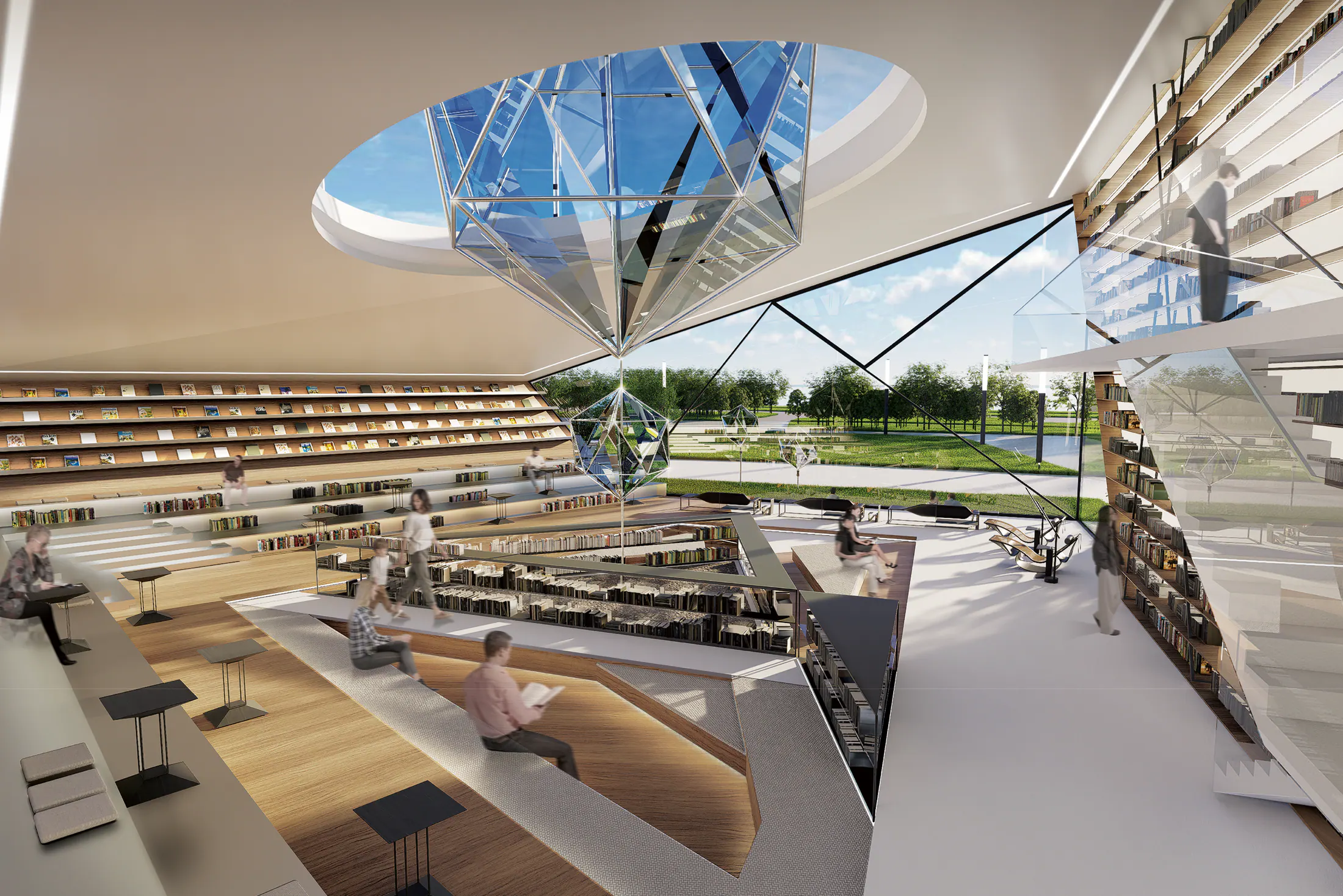 ECO BLUE NODE — LIBRARY